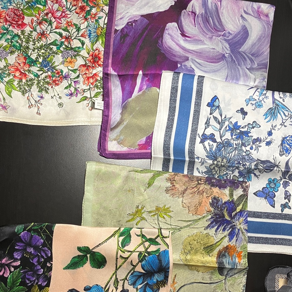 100% silk scarves bandanas bulk order